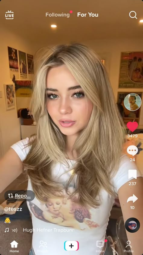 Hairstyles For Party, Hairstyle For Party, Teen Haircuts, Haircut For Big Forehead, Layered Haircuts For Medium Hair, Hairstyles For Layered Hair, Long Layered Haircuts, Blonde Hair Inspiration, Front Hair Styles