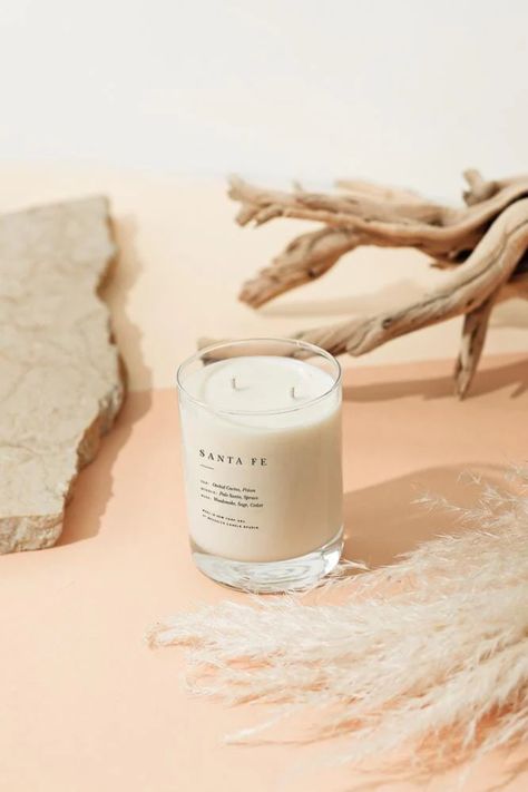 Smells like: A night outdoors in the desert. A spontaneous February trip inspired this earthy, calming scent, whose aromas of orchid cactus, wild sage, juniper, and piñon evoke days exploring the desert landscape and nights warming by the kiva fireplace. Top Notes: Orchid Cactus, PiñonMiddle Notes: Palo Santo, SpruceBase Notes: Woodsmoke, Sage, Cedar These 2-Wick Candles from our friends at Brooklyn Candle Studio are lovingly made in NYC with sustainably sourced, 100% soy wax for an eco-friendly Candle Photography Inspiration, Brooklyn Candle, Kiva Fireplace, Brooklyn Candle Studio, Weekend Mode, Candle Photography, Orchid Cactus, Candle Fragrance, Candles Photography