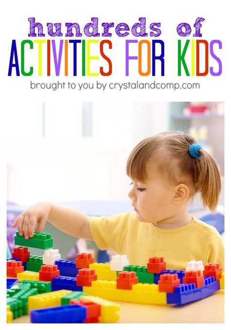 hundreds of activities for kids Kids Learning Activities, Toddler Fun, Kids Corner, Fun Activities For Kids, Sensory Activities, Craft Activities For Kids, Infant Activities, Business For Kids, Toddler Preschool