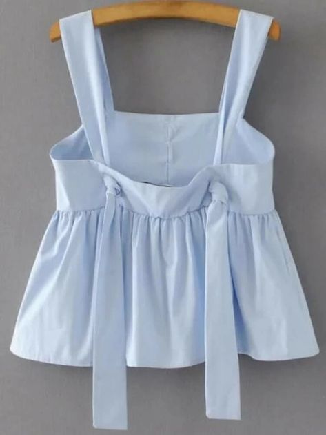 Frill Tops, Looks Street Style, Crop Top Outfits, Diy Sewing Clothes, Mode Inspo, Linen Clothes, Casual Style Outfits, Sewing Clothes, Fashion Sewing