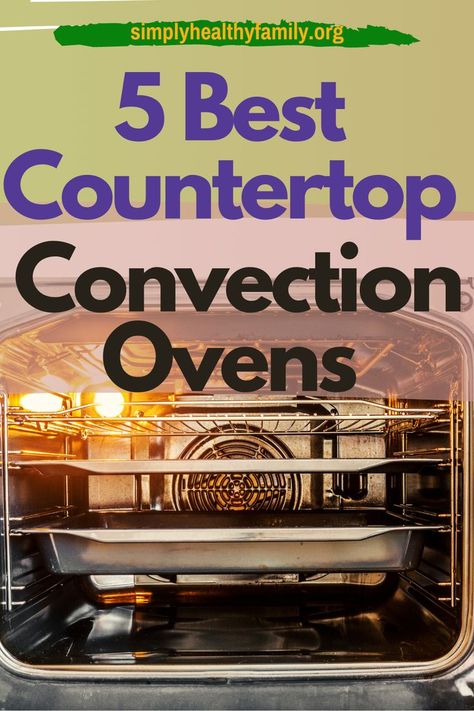 The best countertop convection oven is a legitimate necessity for perfectly baked meals and more. Here are things you need to consider in choosing your countertop convection oven and the benefits of getting the best convection oven. Find out more on this pin! Reviews and comparison added! #convectionoven #countertopoven Countertop Convection Oven Recipes, Oven Cooking Recipes, Baked Meals, Convection Oven Recipes, Countertop Convection Oven, Convection Toaster Oven, Combi Oven, Kitchen Set Up, Countertop Oven