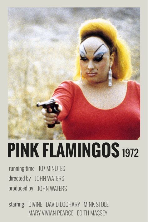 Movie Polaroids, Mink Stole, John Waters, Pink Flamingo, Pink Flamingos, Flamingo, Pink