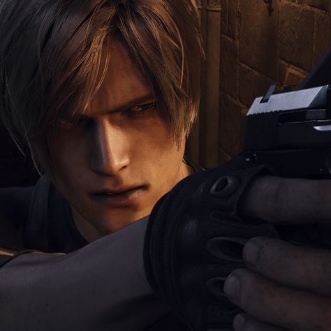 Anime Men Icon, Icon Widget, Resident Evil 4 Remake, Resident Evil Characters, Leon Re4 Remake, Resident Evil 4, Resident Evil Icons, Resident Evil Pfp, Leon Resident Evil 4 Remake