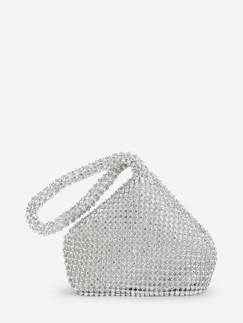 Rhinestone Bag, Formal Clutch, Embellished Clutch, Rhinestone Clutch, Potli Bags, Pearl Bag, Beaded Bags, Evening Clutch, Girls Bags