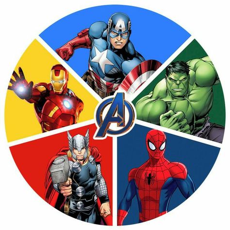 Marvel Birthday Cake, Avengers Party Decorations, Superhero Party Printables, Avengers Cake Topper, Avengers Birthday Party Decorations, Drawing Pictures For Kids, Marvel Birthday Party, Marvel Party, Avengers Theme