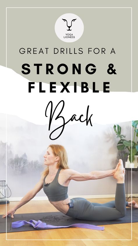 I used to hate back bends, but now I love them and it's all because I've understood that it's all about back strength. I've learned how to work my back to be strong, flexible, and mobile and to last me for the rest of my life. No more back pain! In this video, I share my favorite drills so that you can have a pain free back and enjoy life in motion too! #yoga #backbends #strongback #backflexibility #backstrength Back Bend Stretches, Back Mobility, Yoga Back, Back Bend, Back Strength, Yoga Backbend, Back Flexibility, Flexible Back, Strong Back