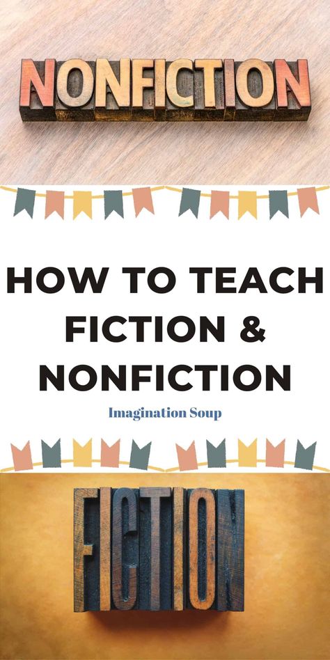 Fiction Vs Nonfiction, Writing Ideas For Kids, Reading Ideas For Kids, Reading Activities For Kids, Writing Activities For Kids, Teaching Nonfiction, Kids Writing Activities, School Library Ideas, Writing Lesson Plans