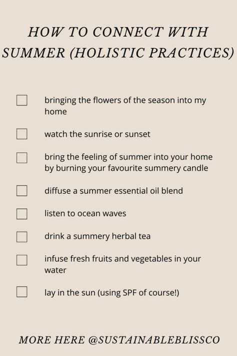 Living With The Seasons, Summer Essential Oils, Monthly Cycle, Summer Health, Seasonal Living, Daily Journal Prompts, Happiness Challenge, Take Care Of Your Body, January 22