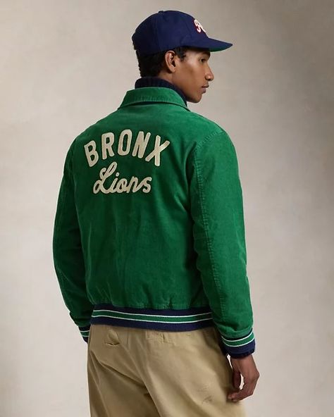 Reversible Letterman Jacket Sweatpants And Sweater, Rugby Fashion, Letterman Jacket, Ralph Lauren Purple Label, Rugby Shirt, Ralph Lauren Polo, Ralph Lauren Men, Sport Coat, Newport