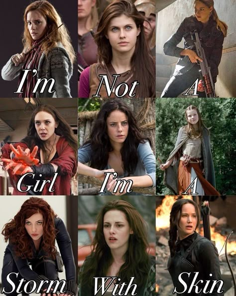 Powerful Women Movies, Powerful Women Characters, Book Fandoms Unite, Citate Harry Potter, Fandom Quotes, Girl Power Quotes, Nerd Problems, Images Harry Potter, Book Nerd Problems