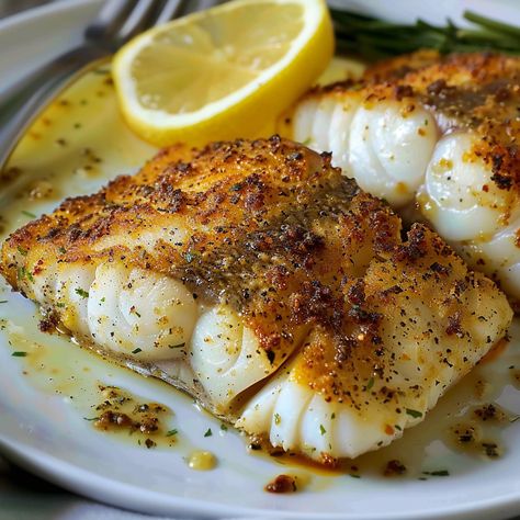 Blue Cod Fillet Recipes, Marinade For Cod Fillets, Frozen Cod Recipes Healthy, Cod Imperial Recipe, King Cod Recipes, Cobb Fish Recipe, Alaskan Cod Fillet Recipes, Pan Seared Cod Recipes, Baked White Fish Recipes