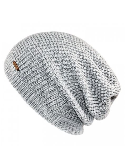 Hats & Caps, Men's Hats & Caps, Skullies & Beanies,Merino Wool Slouchy Beanie-Mens&Womens Long Winter Hat Mesh Knit Cap Skully - Light Grey - CJ186HL5ITX  #menscaps #menshats #menstyle #mensoutfits #caps #hats #Skullies & Beanies Mens Hat Pattern, Fashion Over The Decades, Knitting Gloves Pattern, Men's Beanie, Warm Winter Hat, Knit Hat For Men, Mens Hat, Loom Knit, Winter Hats For Men