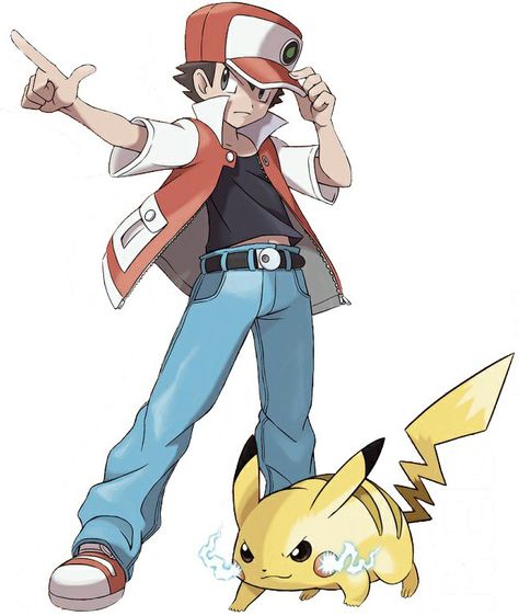 Red.(Pokémon).full.2635482 Zerochan Pokemon Human Characters, Pokemon Trainer Red, Pokemon Rpg, Pokemon Firered, Pokemon Official, Red Trainers, Pokemon Red, Original Pokemon, Pokemon Special