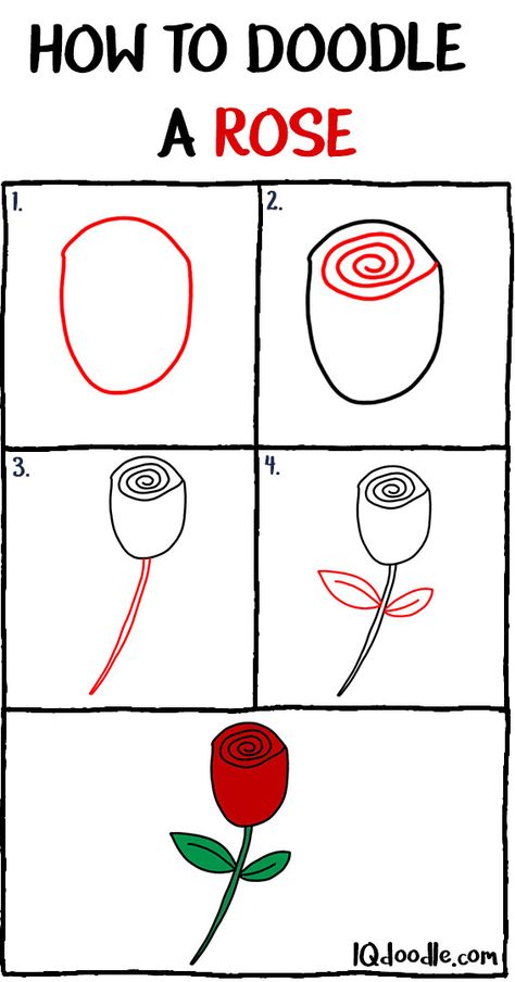 How To Draw Valentines Day Step By Step, Diy Sketches, Rose Doodle, Doodle For Beginners, Rose Drawing Simple, How To Doodle, Tie A Necktie, Doodle A, Valentines Day Drawing