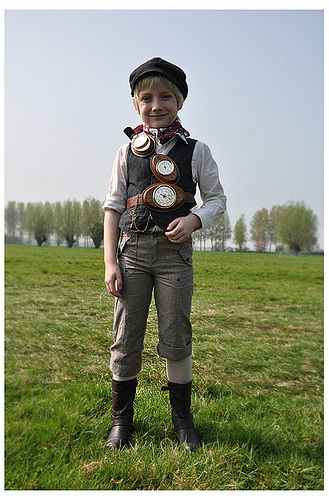 Kids Steampunk Costume, Steampunk Boy, Lost Boys Costume, Steampunk Kids, Steampunk Images, Steampunk Man, Steampunk Characters, Punk Boy, Steampunk Men