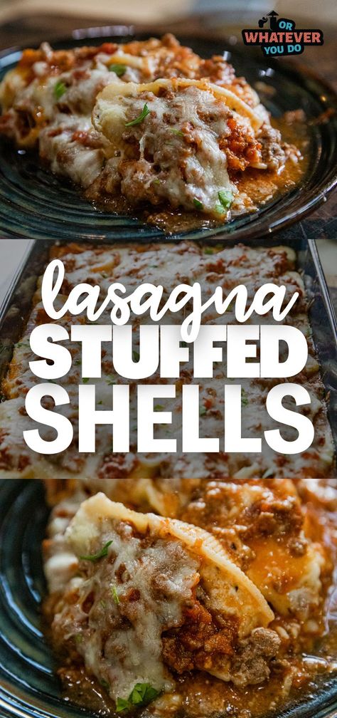 Stuffed Shell Lasagne, Stuffed Shells With Mascarpone Cheese, Beef-stuffed Shells With Creamy Ricotta Filling, Recipes With Large Shell Pasta, Shrimp Alfredo Stuffed Shells, Pizza Stuffed Shells, Recipes Using Large Pasta Shells, Lasagna Shells Stuffed, Meatball Stuffed Shells