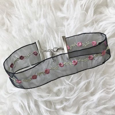 Shop - Jewelry > Necklaces · Storenvy Ikat Pinggang, Lace Choker, Funky Jewelry, Handmade Jewelry Diy, Girly Jewelry, Indie Brands, Fabric Jewelry, Dream Jewelry, Jewelry Inspo