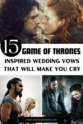 15 Game Of Thrones (GoT) Inspired Vows For Your Wedding - Wedding Hacked Game Of Thrones Wedding Rings, Game Of Thrones Wedding Ideas, Game Of Thrones Wedding Theme, Game Of Thrones Wedding, Games Of Thrones, Fantasy Wedding, Anniversary Ideas, Wedding Aesthetic, Craft Wedding