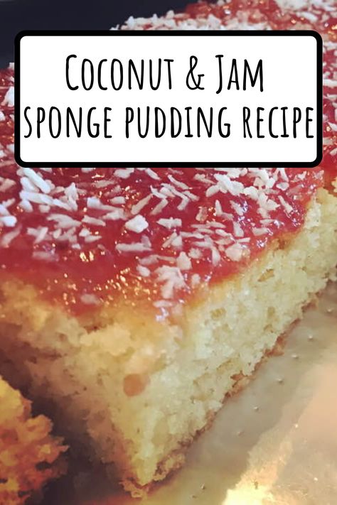 School Dessert Recipes, School Tray Bake, School Sponge Cake Recipe, School Dinner Cake, Old School Tray Bake Recipes, School Puddings, Old School Puddings Uk, Sponge Pudding, Old School Dessert Recipes