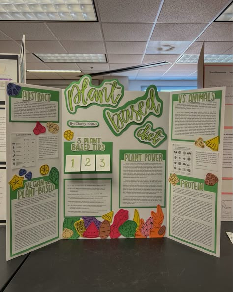 Science Trifold Board Ideas, Trifold Presentation Board Ideas, Tri Fold Presentation Board Ideas, Science Fair Trifold Display Ideas, Tri Board Ideas Projects, Poster Board Presentation Ideas, Science Fair Trifold, Poster Board Project Ideas, Project Inspo For School