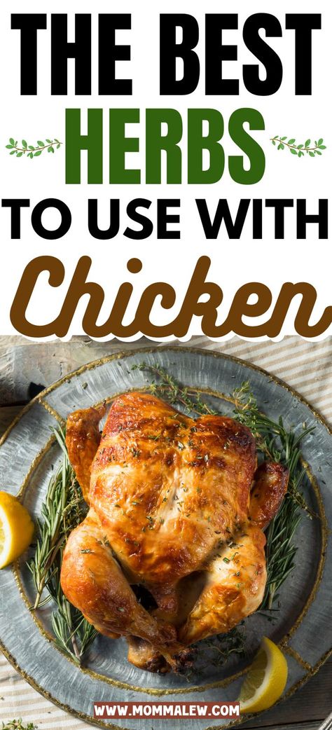 Herbs for Chicken Recipes Herbs For Chickens, Herb Chicken, Turkey Dishes, Smoked Chicken, Fun Kids Food, Juicy Chicken, Ground Beef Recipes, Vegetable Dishes, Quick Dinner