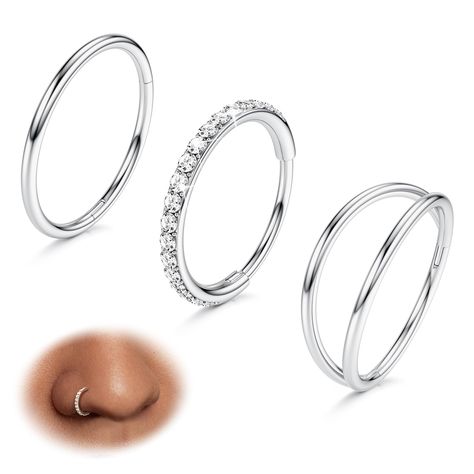 Nose rings hoop