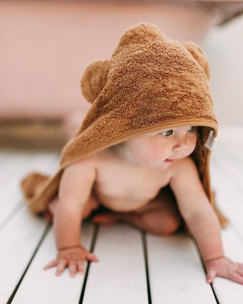 Baby Hooded Towel, Hooded Baby Towel, Baby Towel, Bear Ears, Little Bear, Hooded Towel, Bamboo Fabric, Bath Time, Towels