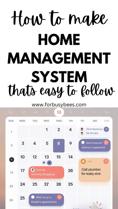 home management system Home Organization Schedule, Dividing Household Responsibilities, Mom Calendar Organization, Home Binder Categories, Home Binder System, Household Systems, Cleaning Schedule For Working Mom, Home Management System, Household Management Binder