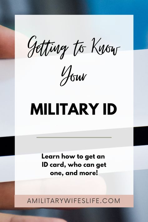 Learn about your military dependent ID card! Military Id Card, Wish App, Korean Military, Uniformed Services, Changing Your Name, Doctor Appointment, Marriage License, New Photo Download, Military Wife