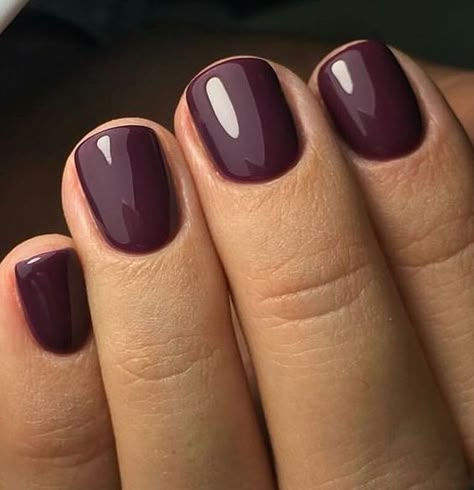 Nail Autumn, Dark Nail Designs, Plum Nails, City Nails, Autumn Design, Nail Colors Winter, Her Nails, Design Nails, Dark Nails