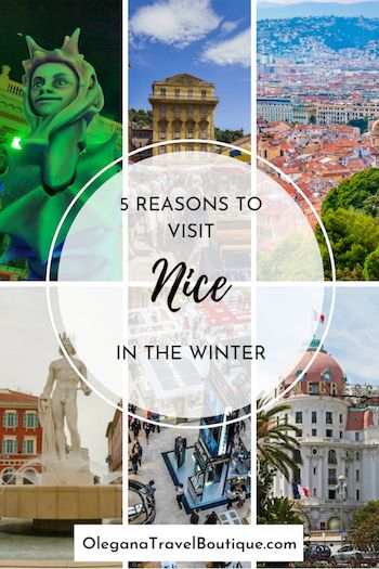 5 Reasons to Visit Nice in the Winter | Trying to decide when is the best time to go visit France? Here is 5 reasons why visiting this off the beaten path town in winter is best. - Olegana Travel Boutique #Nice #France #Travel Nice France Outfits Winter, Nice France Winter, Nizza France, Nice France Travel, Europe Winter Travel, Travel Boutique, France Winter, Euro Travel, South France