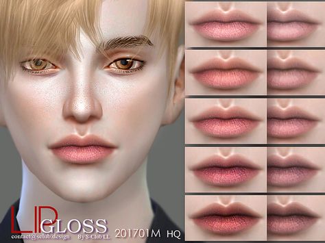 Lipgloss 16 colors for male, enjoy, thank you. Found in TSR Category 'Sims 4 Male Lipstick' Sims 4 Presets Lips Male, Sims Cc Makeup, Male Lips, Sims4 Makeup, Make Up Lips, Mod Makeup, Cc Makeup, Sims 4 Hair Male, Sims 4 Tsr