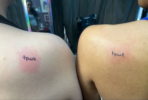 #tpwk #tpwktattoo #treatpeoplewithkindness #treatpeoplewithkidnesstattoo Treat People With Kindness Tattoo, Tpwk Tattoo Ideas, Tpwk Tattoo, Harry Styles Tattoos, Classy Tattoos, Treat People With Kindness, Treat People, Simplistic Tattoos, Tattoos Ideas