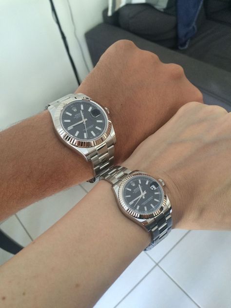 Matching Rolex Couple, Matching Rolex Watches Couple, Rolex Couple Watch, Rolex Couple, His And Hers Rolex, Manifest 2024, Matching Watches, Ken Ryuguji, Christian Soldiers