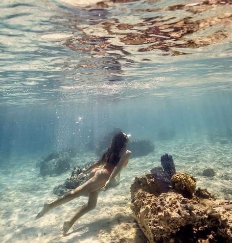 Beach Swimming Aesthetic, Ocean Life Aesthetic, Champagne Coast, Summer Places, Island Gyal, Wow Photo, Mermaid Life, In The Deep, Summer Feeling