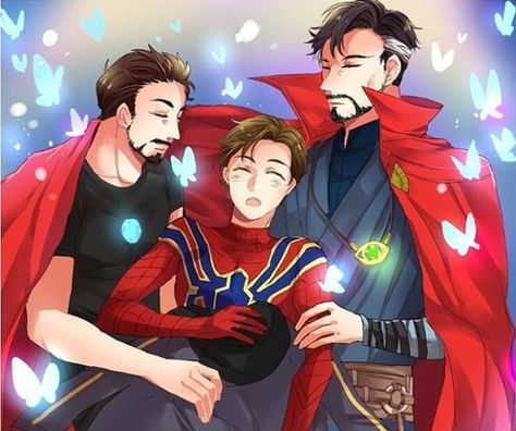 IronStrange Family Iron Strange Family, Ironstrange Family, Iron Strange, Supreme Family, Strange Family, Superfamily Avengers, Hamilton Fanart, Marvel Fan Art, Dr Strange