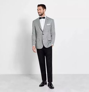 Tux vs suits #menswear #fashion #tux #suits Tux Vs Suit, Houndstooth Outfit, Mississippi Wedding, Wedding Tux, Gingham Jacket, Suit Ideas, Slim Suit, Black Tux, Tuxedo Pants