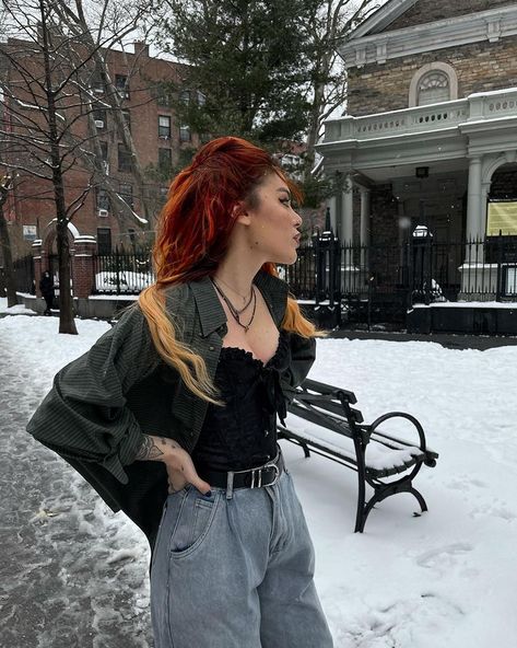 Lua (@luanna) • Instagram photos and videos Alt Girl Style, Luanna Perez, Dip Dye Hair, Alt Girl, Business Casual Outfits, Grunge Outfits, Outfits Aesthetic, Luxury Outfits, Winter Outfits