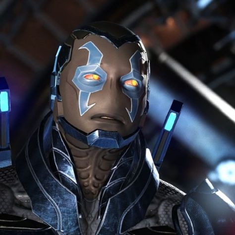 photos i took from injustice 2 Blue Beetle Dc, Injustice 2, Blue Beetle, Blue