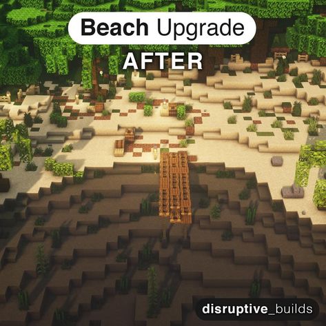 minecraft beach upgrade Minecraft Beach Ideas, Beach Minecraft, Minecraft Beach, Beach Ideas, Pocket Edition, Minecraft Ideas, Minecraft Designs, Pixel Art, Minecraft