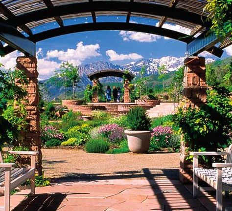 Red Butte Garden - Utah's Botanical Garden and Arboretum. Red Butte Garden, a part of the University of Utah located in Salt Lake City, Utah. Red Butte Garden, Utah Vacation, Utah Adventures, Utah Travel, Walking Paths, University Of Utah, City Garden, Salt Lake City Utah, Botanical Garden