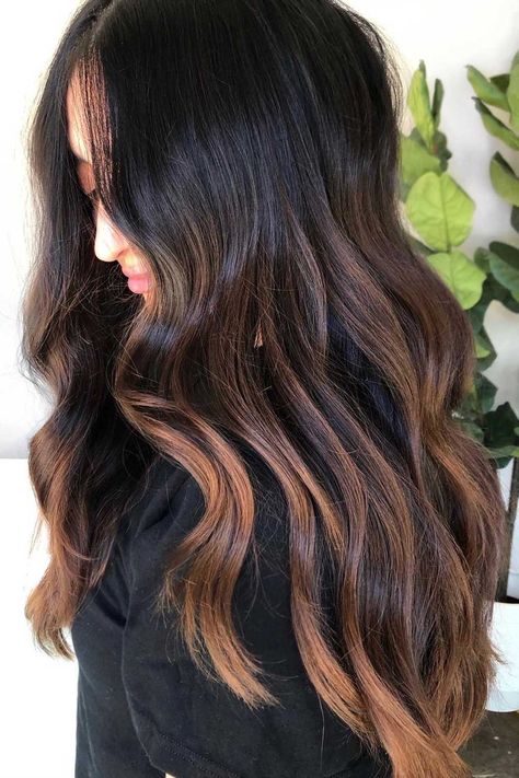 Customize the Ombre Hair to Match your Style Ideally Chocolate Brown Ombre Hair, Chocolate Ombre Hair, Highlights Ash Brown, Chocolate Brown Ombre, Brown Hair Ombre, Mushroom Brown Hair, Ombre Hair Ideas, Dark Ombre Hair, Natural Brunette