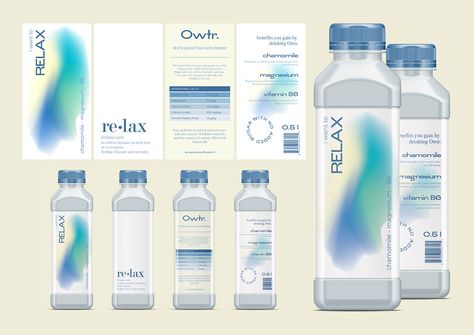 Water Bottle Label Design :: Behance Water Bottle Packaging Design, Water Bottle Packaging, Water Bottle Label Design, Mineral Water Bottle, Bottle Label Design, Water Branding, Water Projects, Water Bottle Label, Water Bottle Design