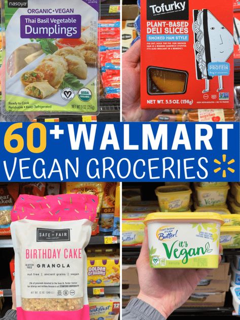 Vegan Grocery List - I'm Hungry For That Vegan Food List Grocery Store, Store Bought Vegan Snacks, Healthy Walmart Finds, Vegan Aldi, Vegan Foods List, Vegetarian Shopping List, Three Day Diet, Vegan Groceries, Vegan Creamer