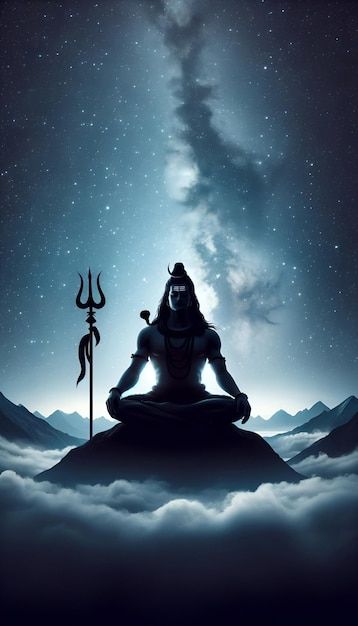 Shiva In Meditation, Shiva Meditation, Mahadev Hd Wallpaper, Maha Shivratri, Pictures Of Shiva, Hd Wallpaper 4k, Peace Illustration, Lord Shiva Hd Wallpaper, Shiva Wallpaper