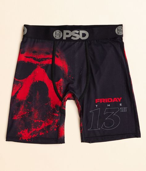 Shop the PSD Friday The 13th™ Splatter Stretch Boxer Briefs for Men at Buckle.com. The Buckle carries the latest PSD products and styles, so come back often. Shop at Buckle.com today! Psd Boxers, Men's Boxers, Concept Clothing, Mens Boxers, Friday The 13th, Boxer Briefs, Black Media, Come Back, High Fashion