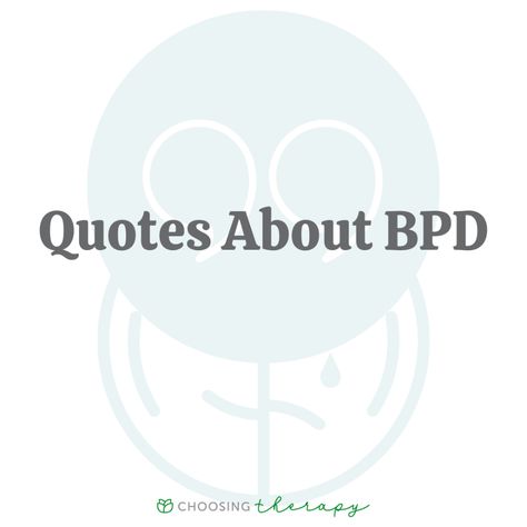 Borderline personality disorder (BPD) is characterized by a pattern of mood shifts and changes that can last for hours or days. Those with BPD can be impulsive and have difficulty in relationships. Dealing with BPD, either with a loved one or your own symptoms, can be difficult to navigate. Impulsivity Quotes, Bpd Quotes Relationships, Personality Disorder Quotes, Bpd Symptoms, Disorder Quotes, 30 Quotes, Impulsive Behavior, Practicing Self Love, Borderline Personality