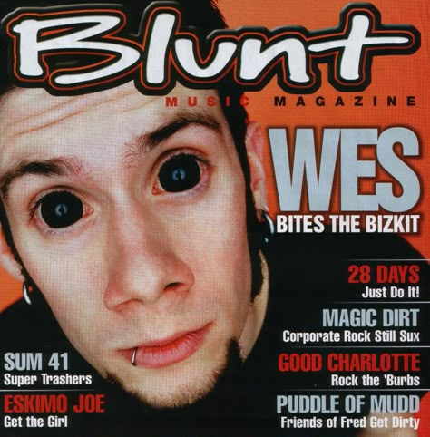 Wes Borland, Good Charlotte, Thanks Everyone, Limp Bizkit, All In The Family, Music Magazines, New Rock, Slipknot