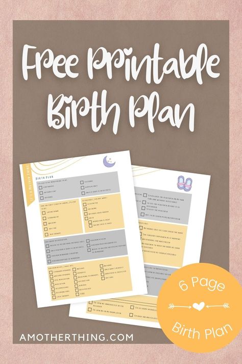 A birth plan can be an invaluable guide to help you prepare for childbirth so it is best to have one even if you have no idea what you want it to include yet! This free printable birth plan helps you figure it all out! Birth Plan Template Printables Free, Delayed Cord Clamping, Fetal Monitoring, Labor Positions, Birth Plan Template, Trick Questions, Boy Printable, Hospital Birth, Study Better