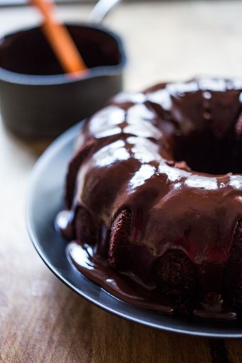 A delicious recipe for Dark Chocolate Bundt Cake with Blood Oranges and a Chocolate Ganache icing. Simple and scrumptious! | www.feastingathome.com Chocolate Zucchini Bundt Cake, Zucchini Bundt Cake, Chocolate Ganache Icing, Ganache Icing, Savory Cakes, Best Cake Ever, Best Chocolate Desserts, Chocolate Bundt, Chocolate Bundt Cake